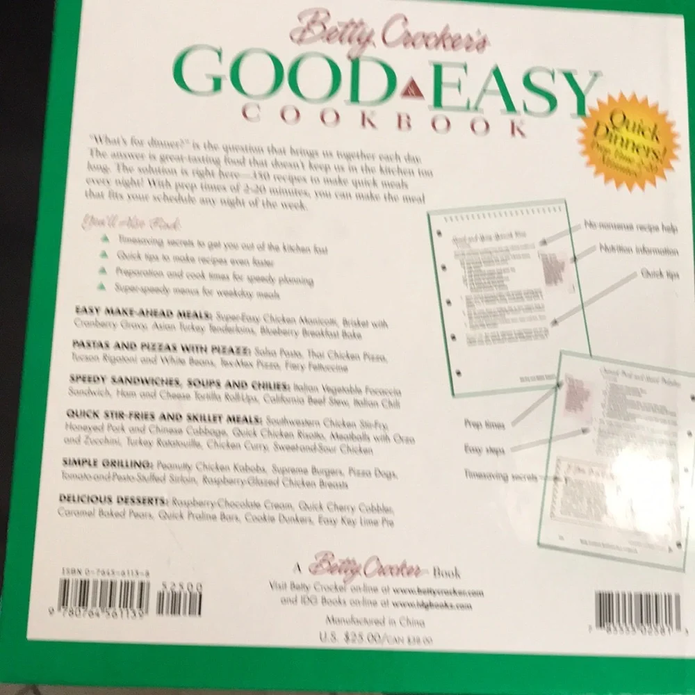 Betty Crocker classic betty